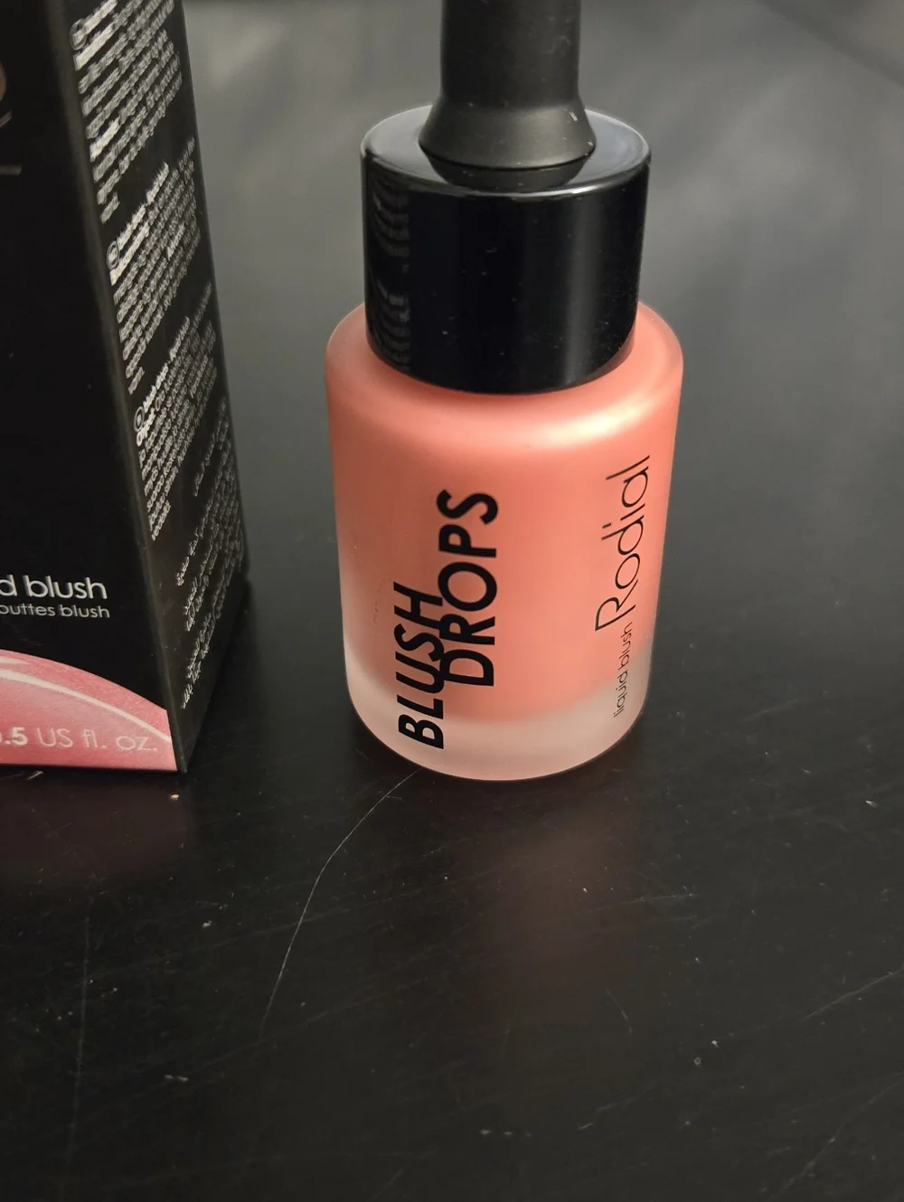 New .5 Oz. Rodial Blush Drops Liquid Blush - Frosted Pink